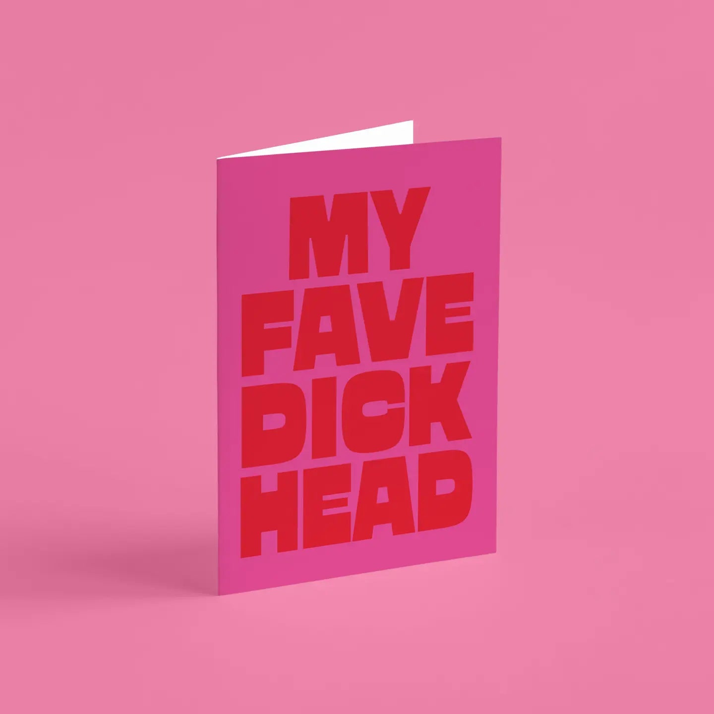 My fave dickhead greetings card