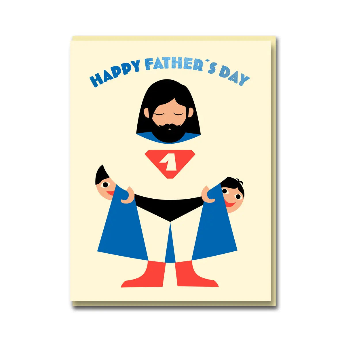 Super hero Father’s Day card