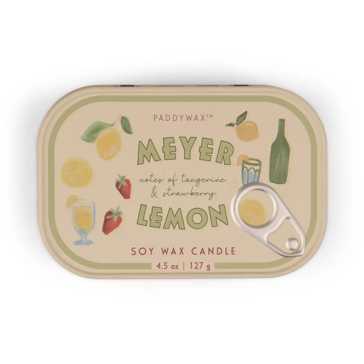 Candle in a tin