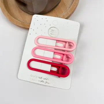 Set of 3 hairclips