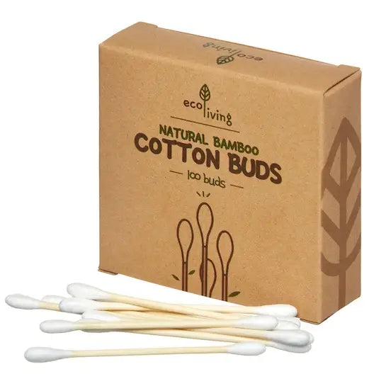 100 Bamboo cotton buds