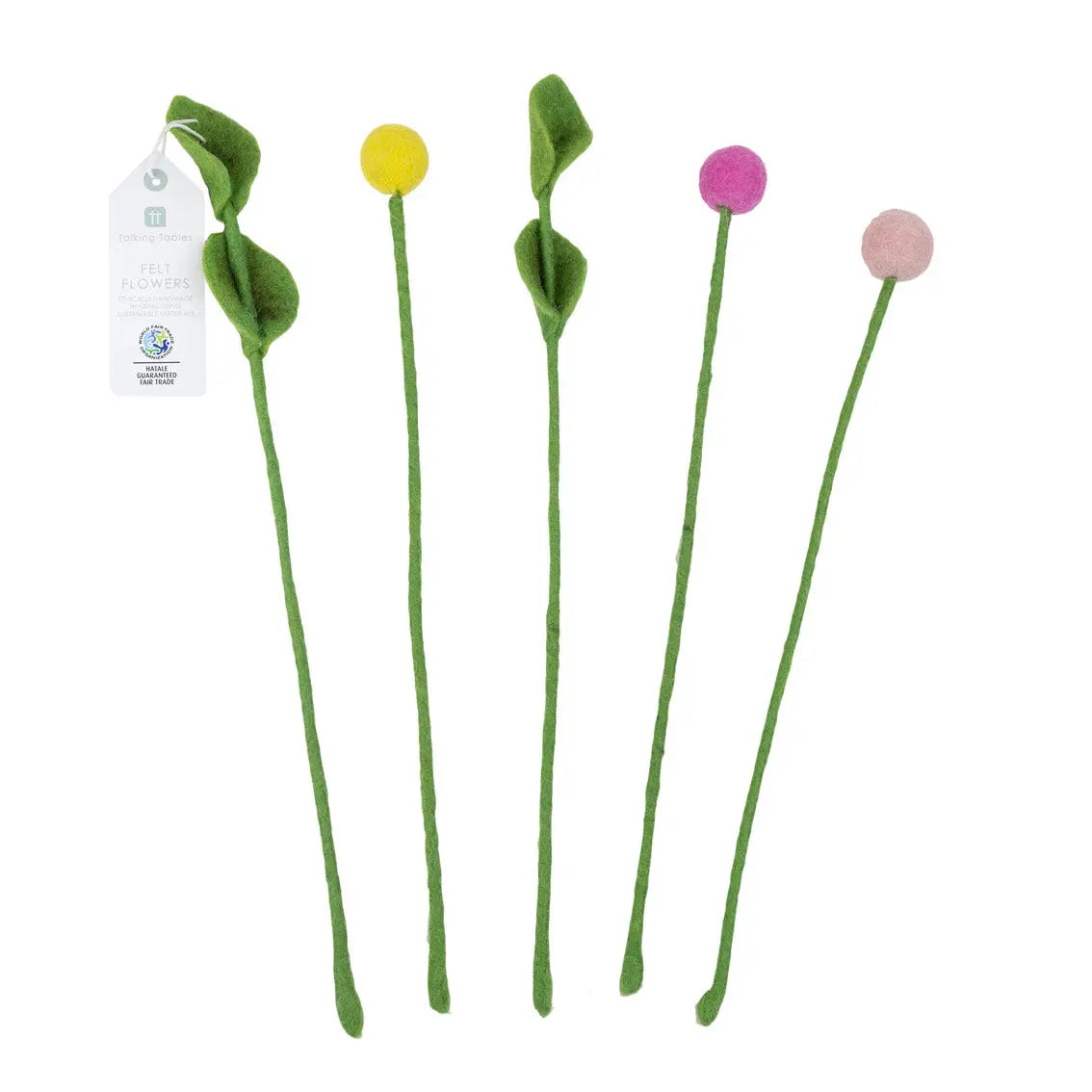 Felt flowers