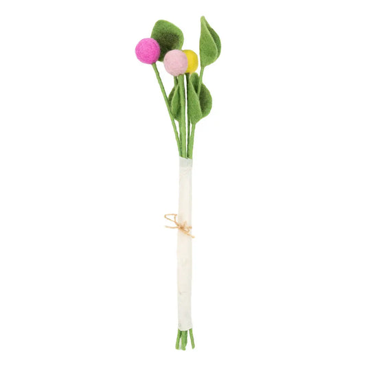 Felt flowers