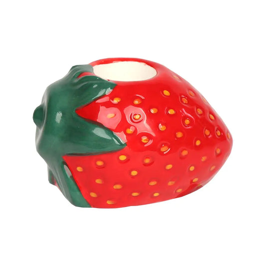 Strawberry candleholder