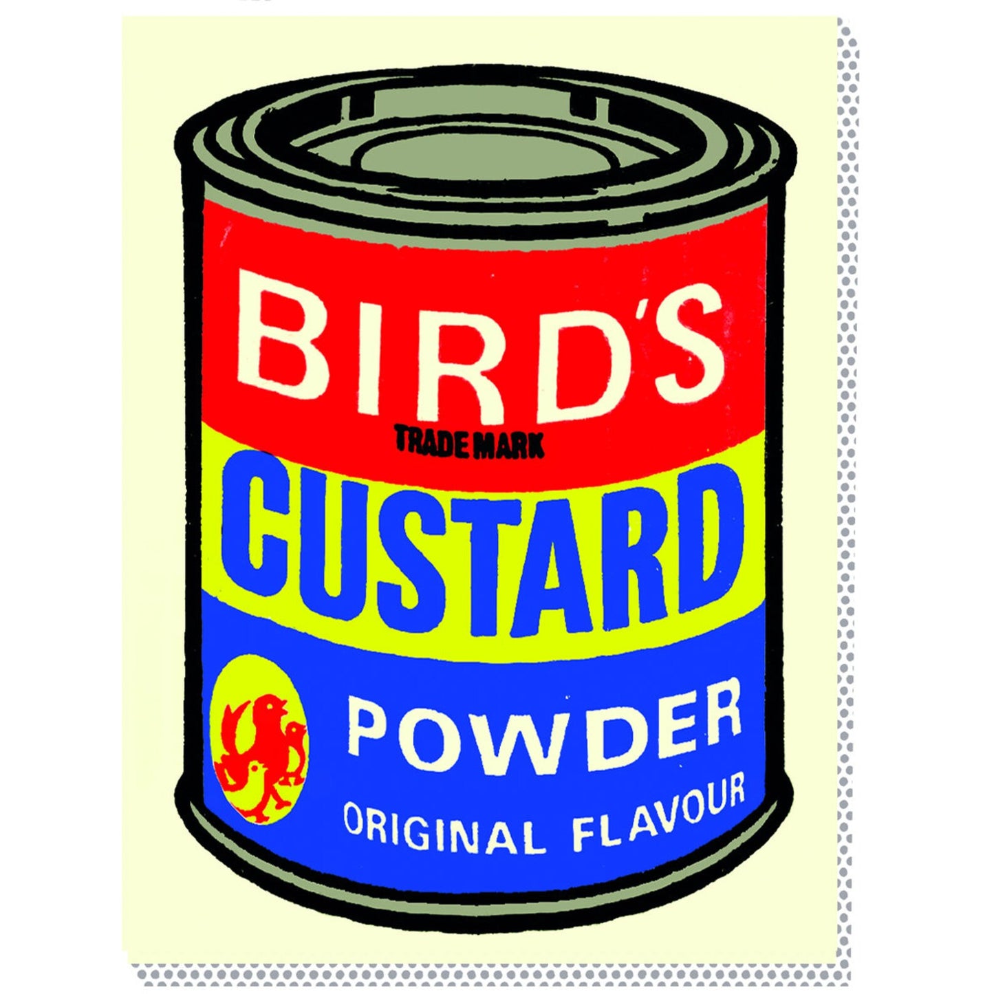 Custard sticker