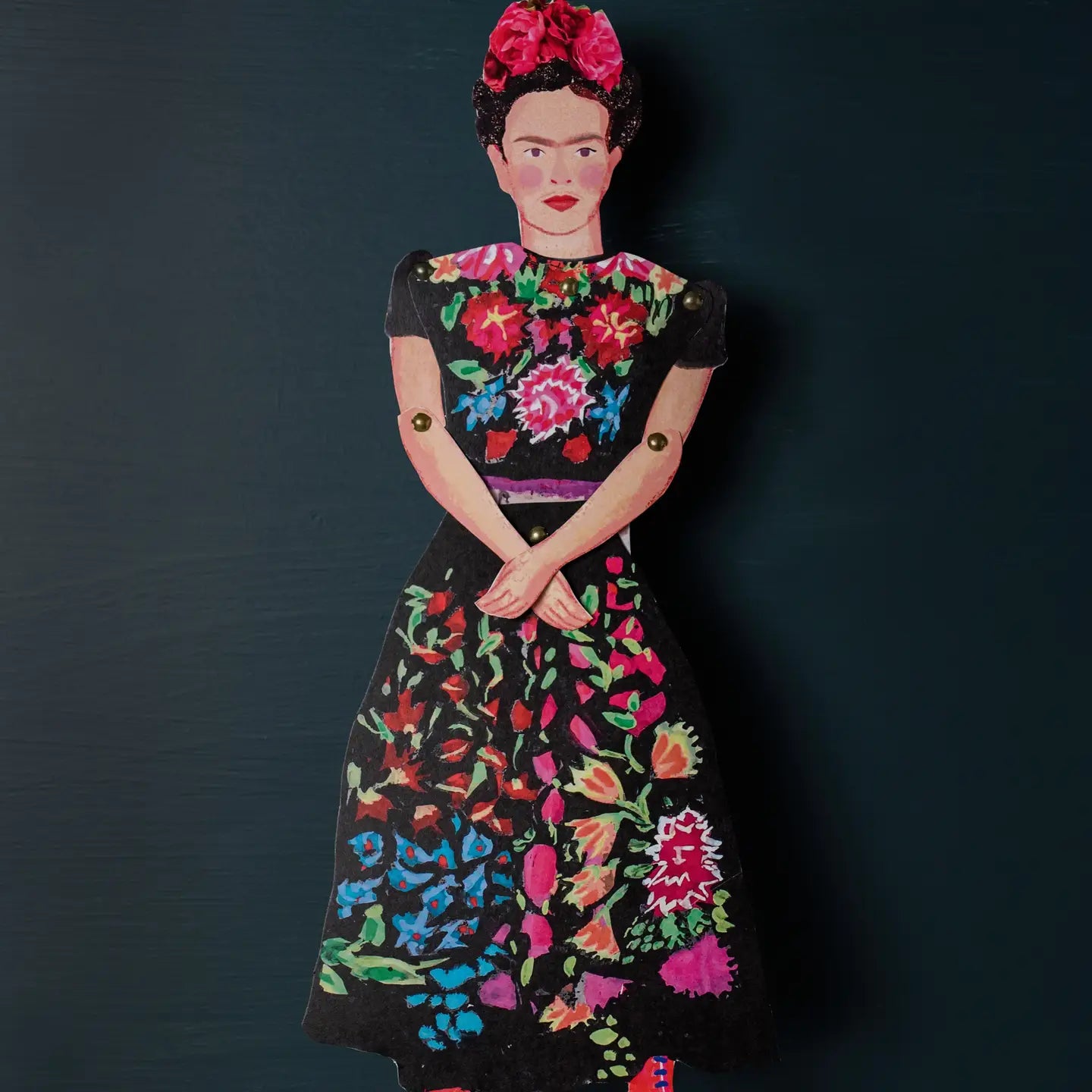 Cut and make Frida Kahlo puppet
