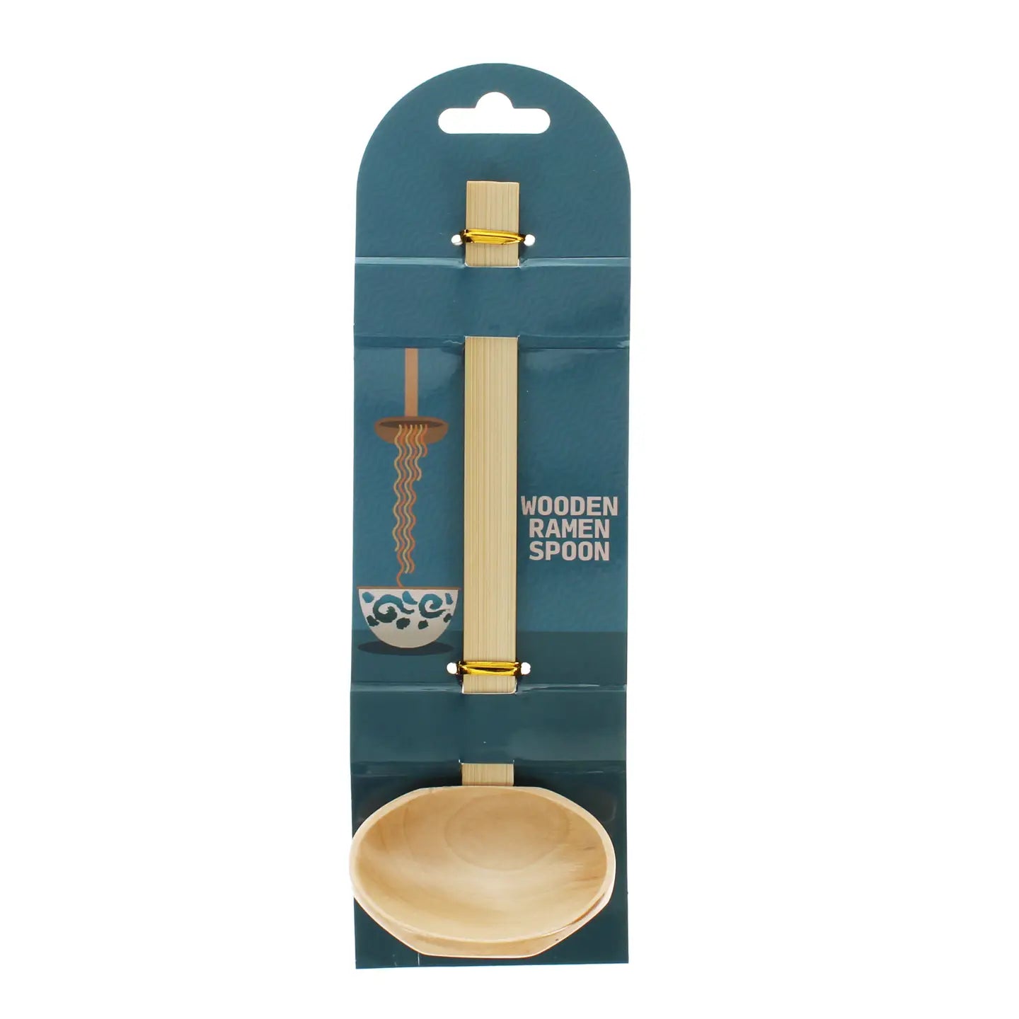 Wooden ramen spoon