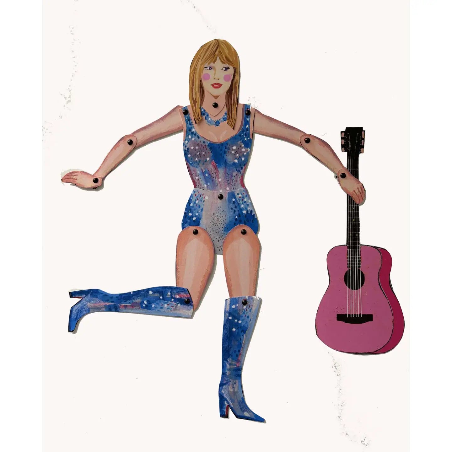 Cut and make Taylor Swift puppet