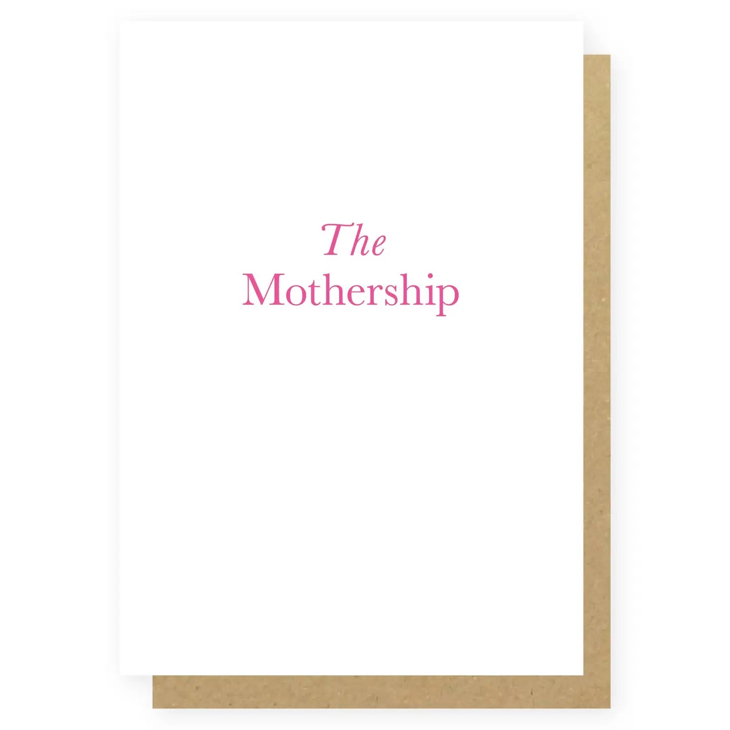 The Mothership card
