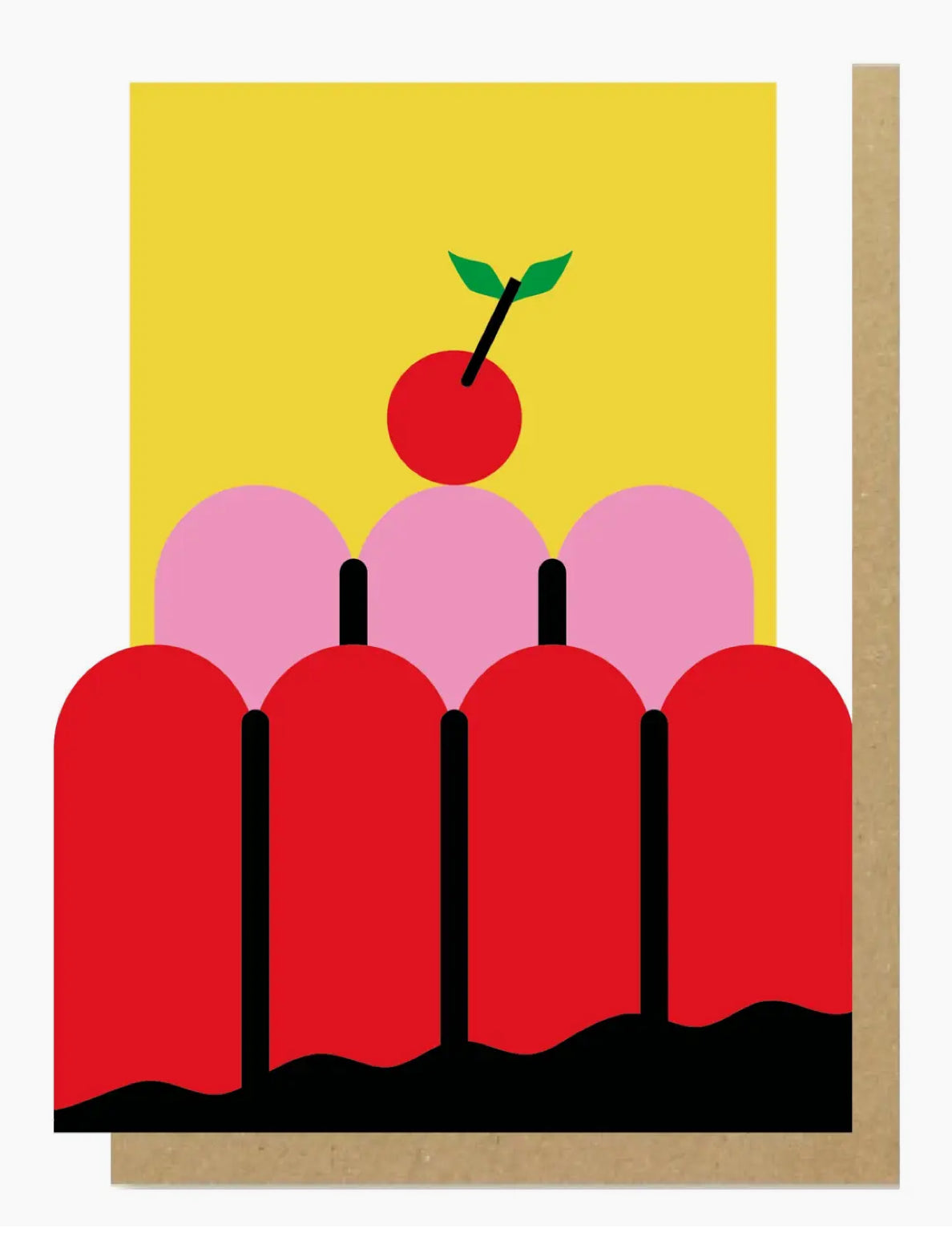 Jelly greetings card