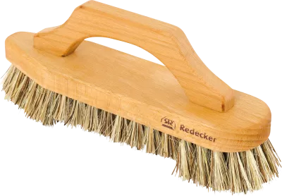 Scrubbing brush with handle
