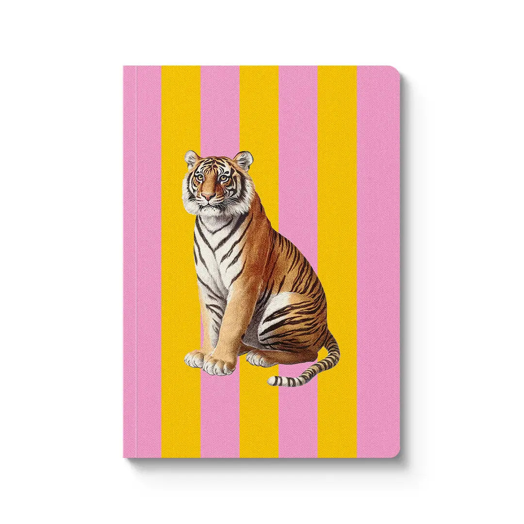 Stripy animal notebook