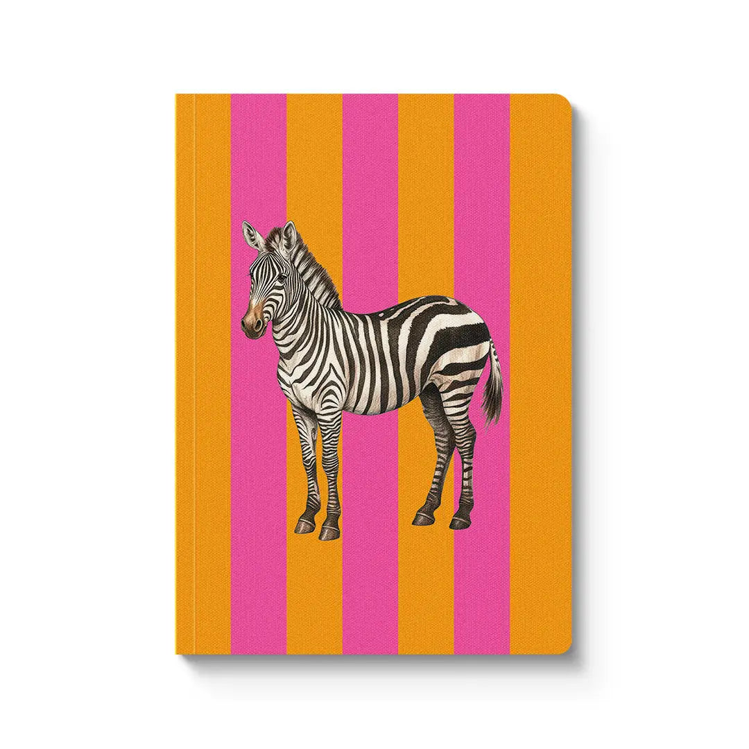 Stripy animal notebook