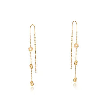 Threader earrings - Mira