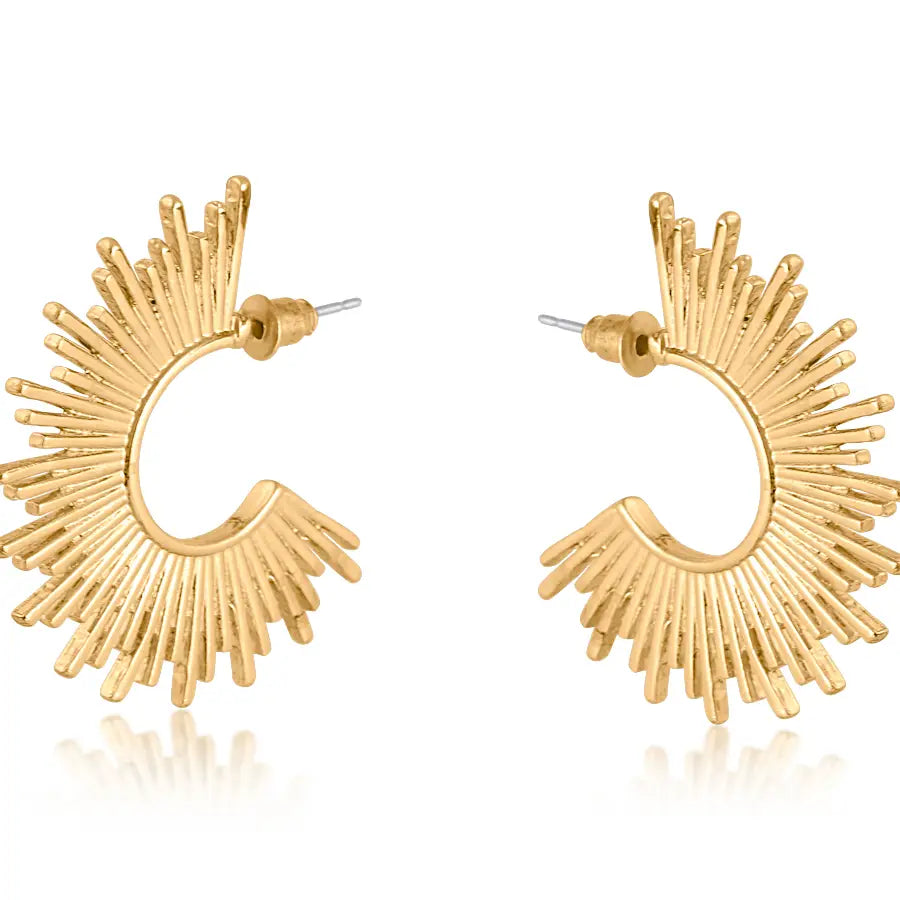 Sunburst earrings - Amanda