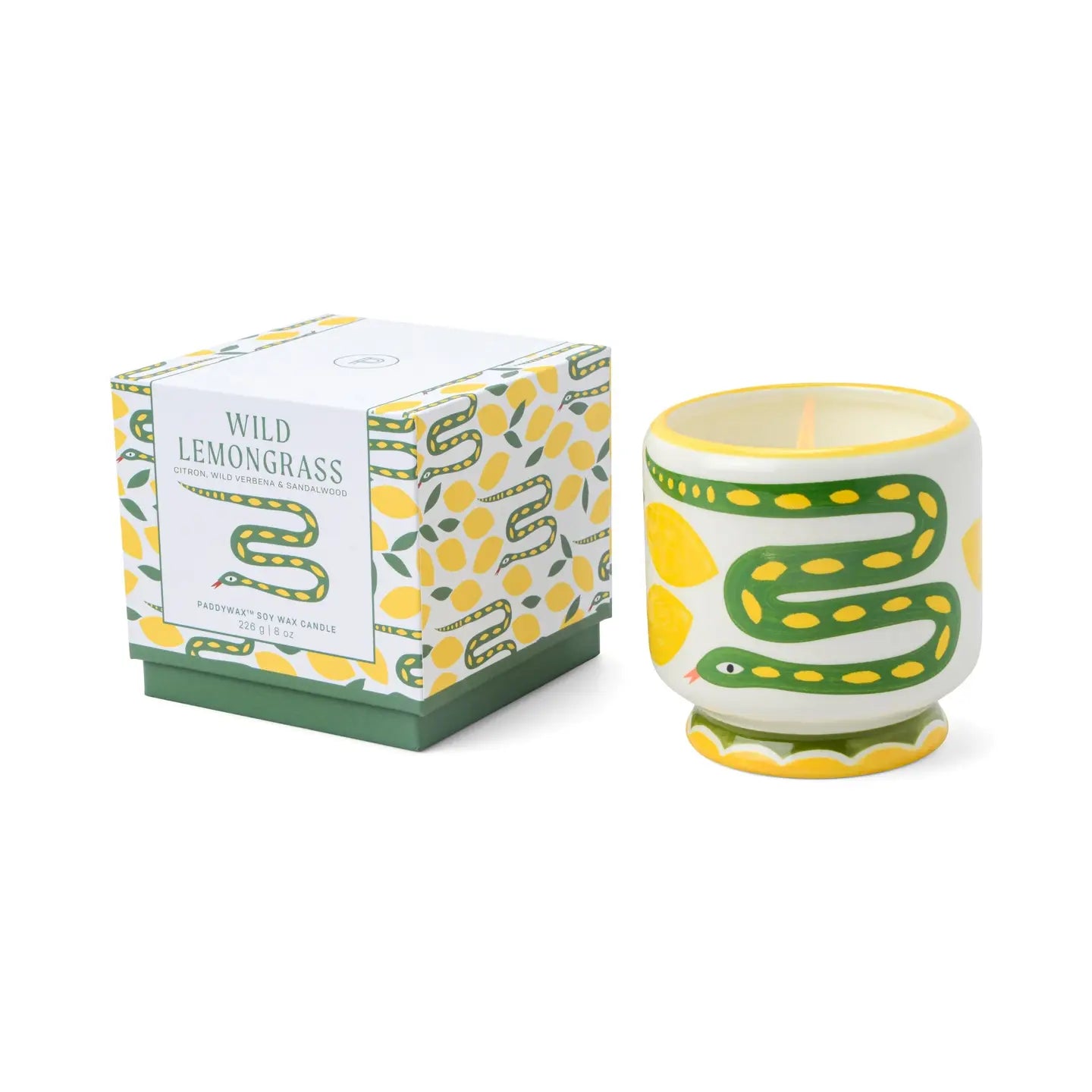 Ceramic scented candle