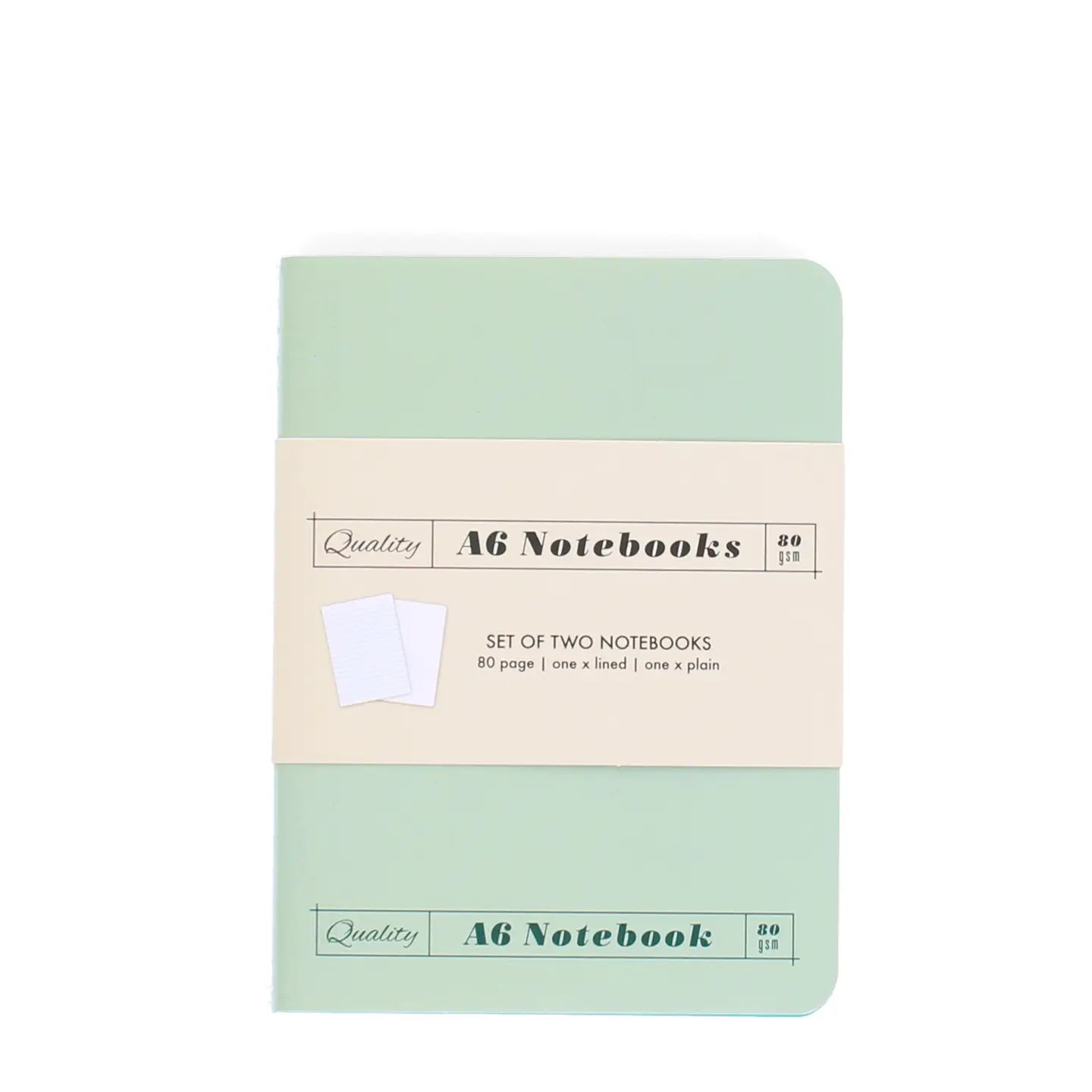 Set of 2 A6 notebooks