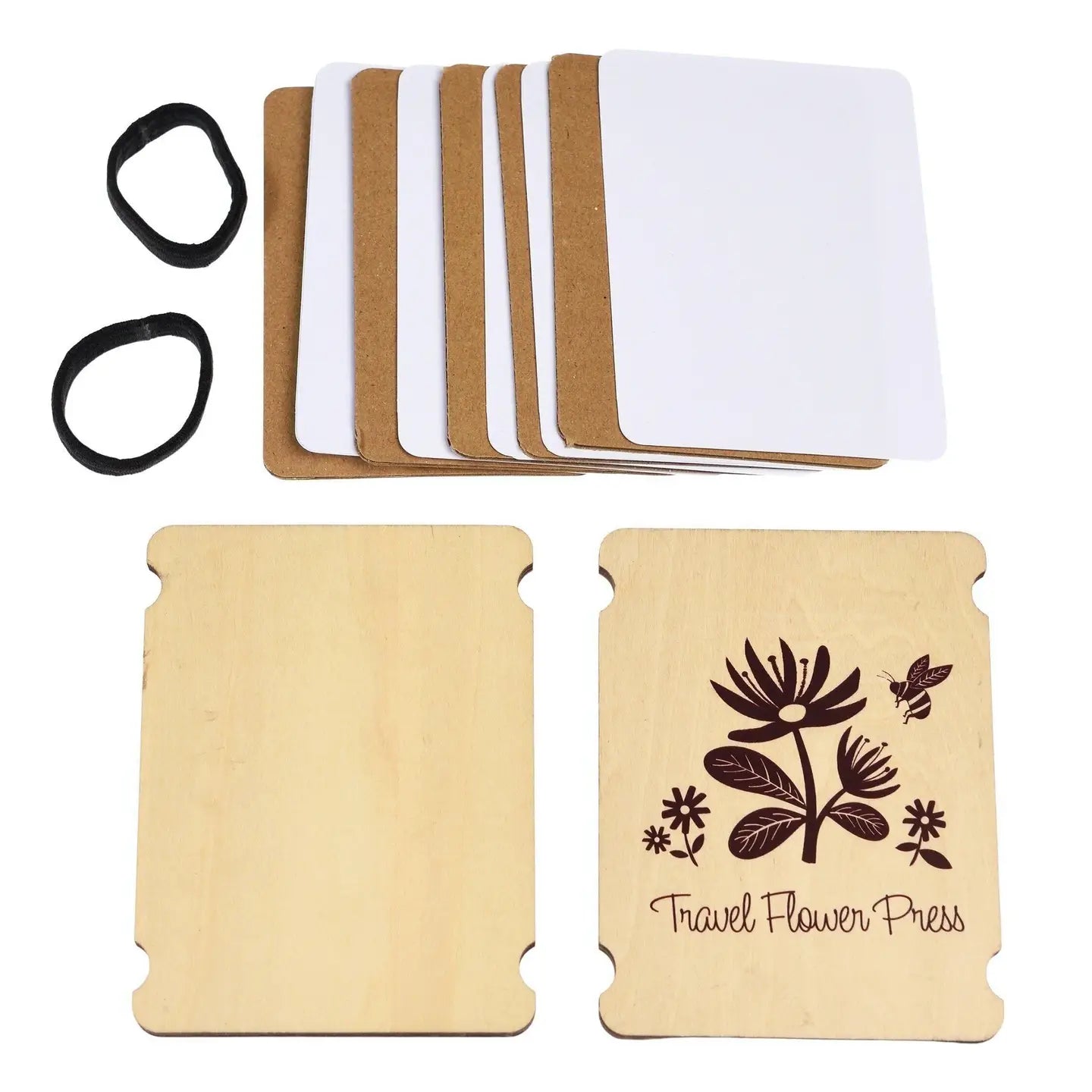 Pocket flower press