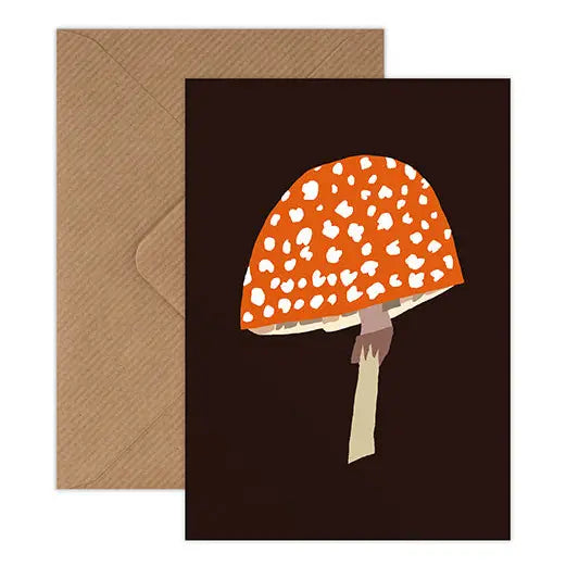 Mushroom mini card