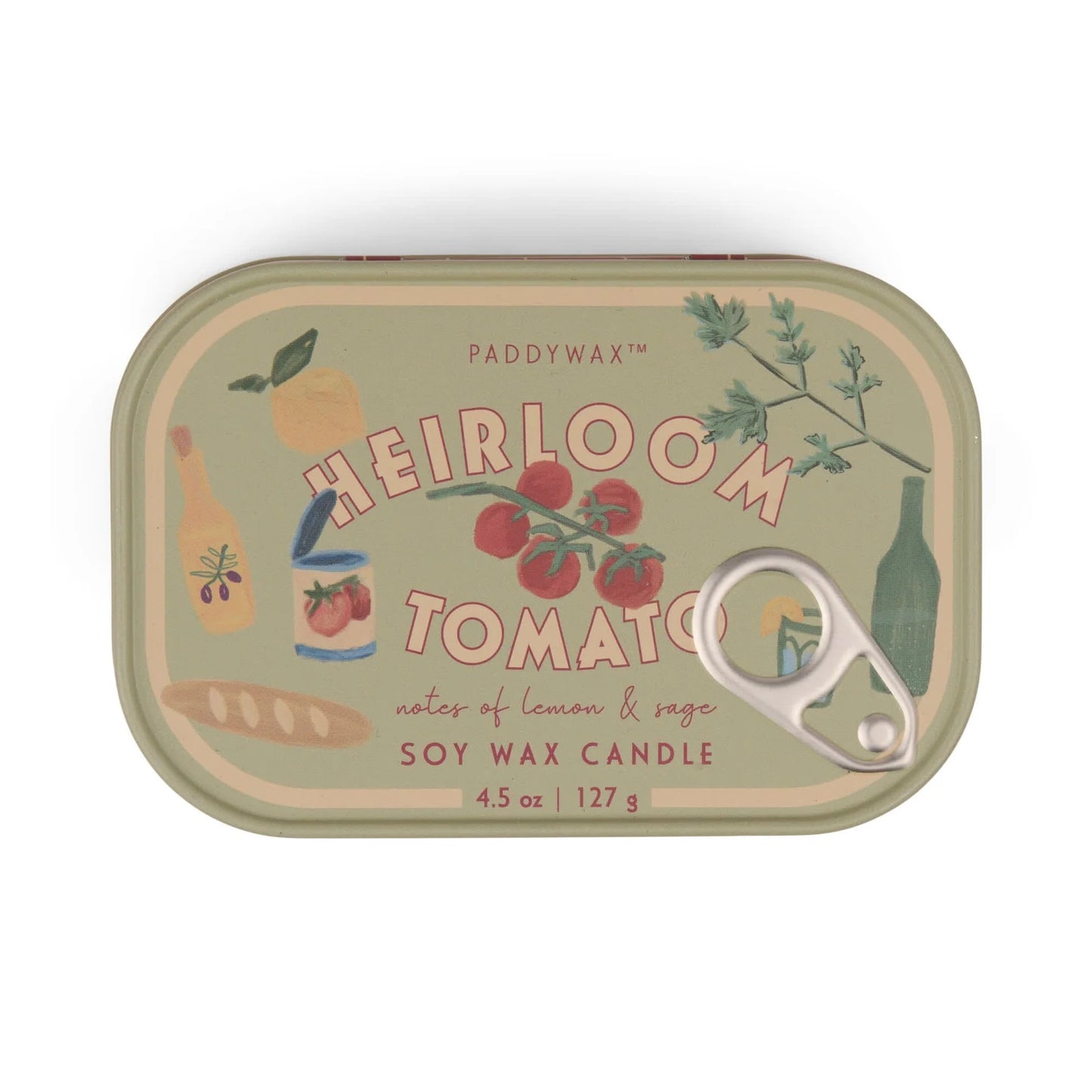 Candle in a tin