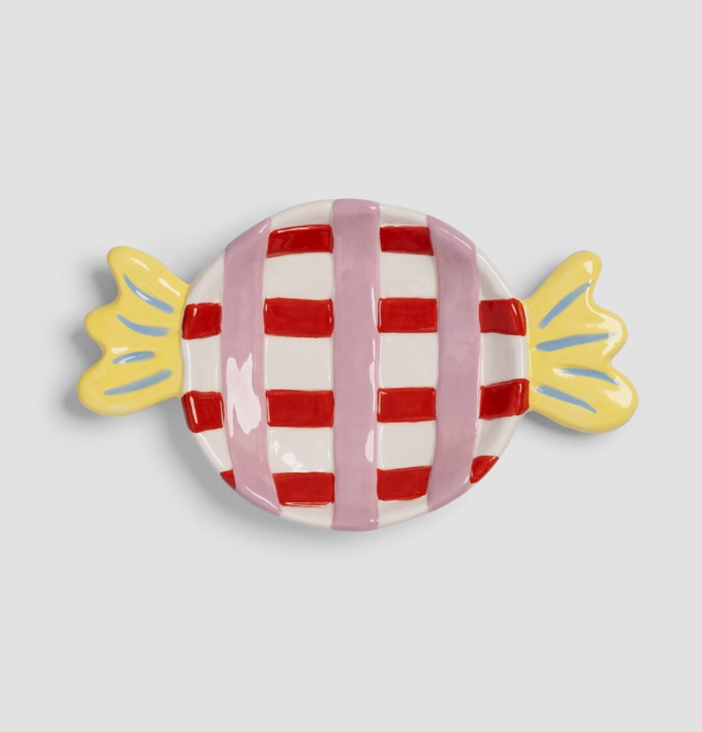 Sweet-shaped plate