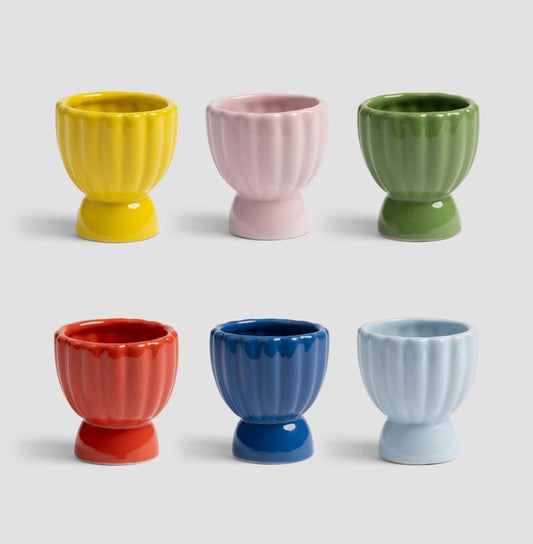 Egg cups - set of 6