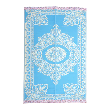 Recycled plastic carpet