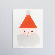 Father Christmas mini card