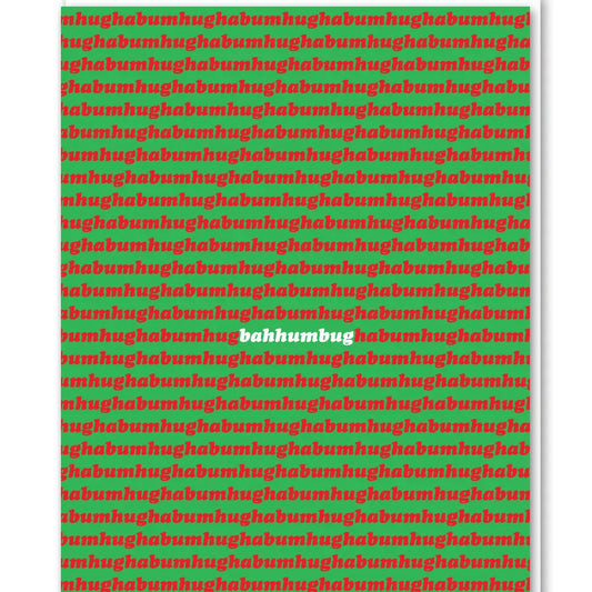 Bah humbug card