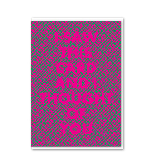 Saw this knob card