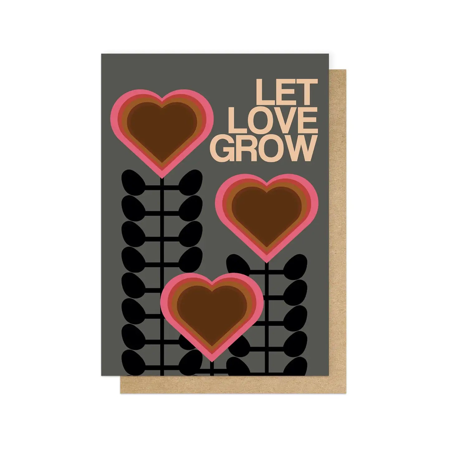 Let love grow card