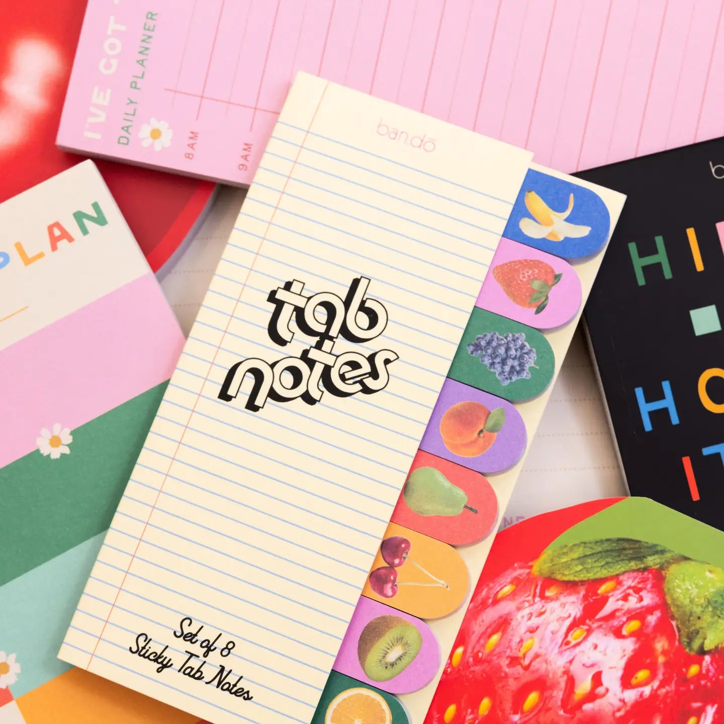 Sticky tab notes
