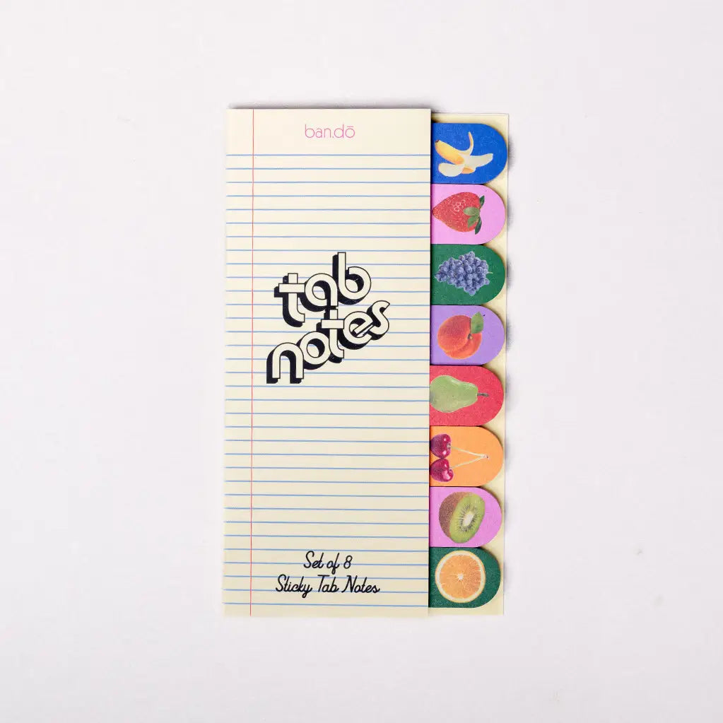 Sticky tab notes