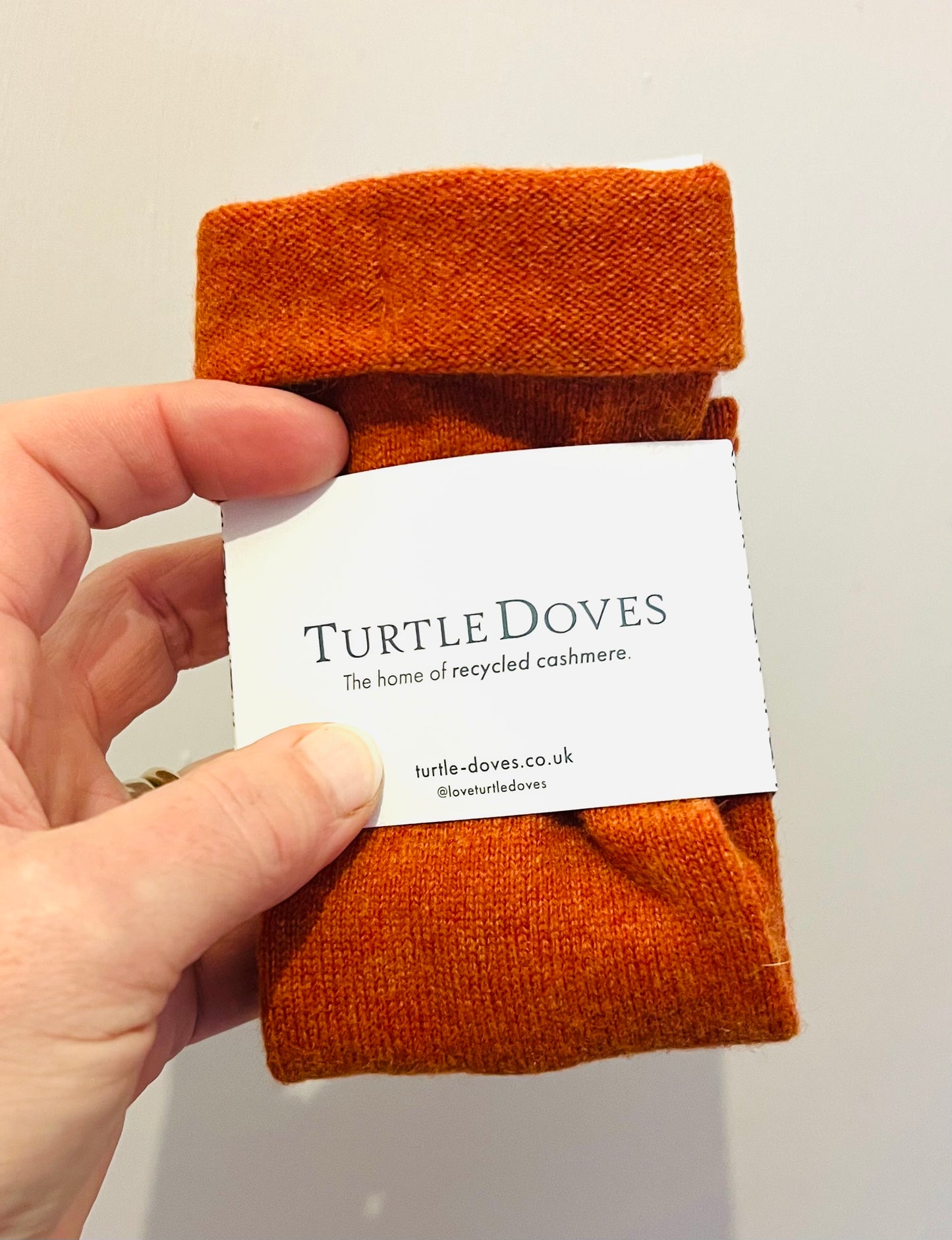 Recycled cashmere Wristwarmers