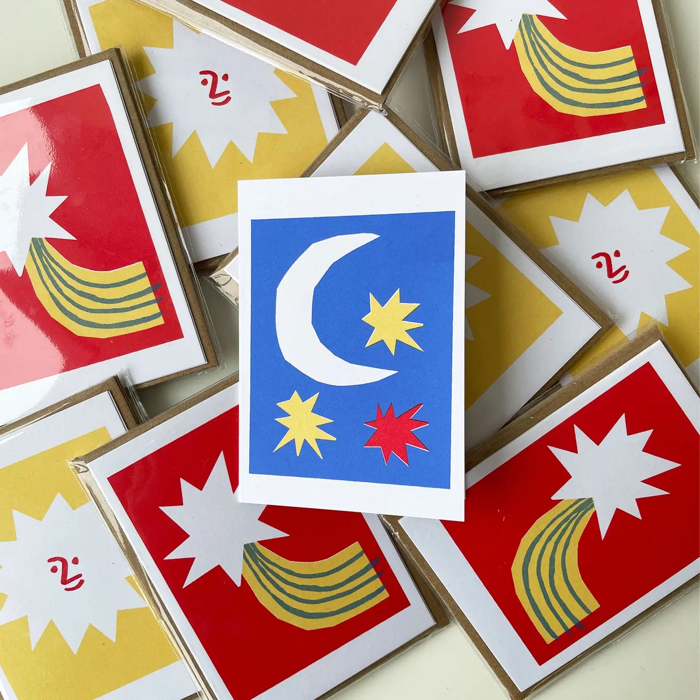 Sun moon star mini card pack