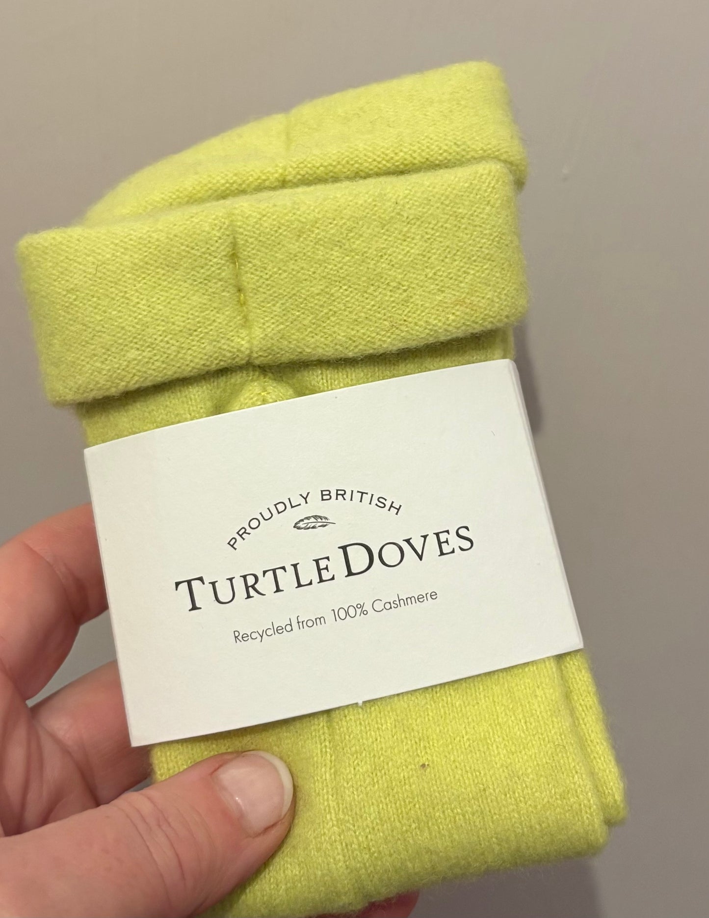 Recycled cashmere Wristwarmers