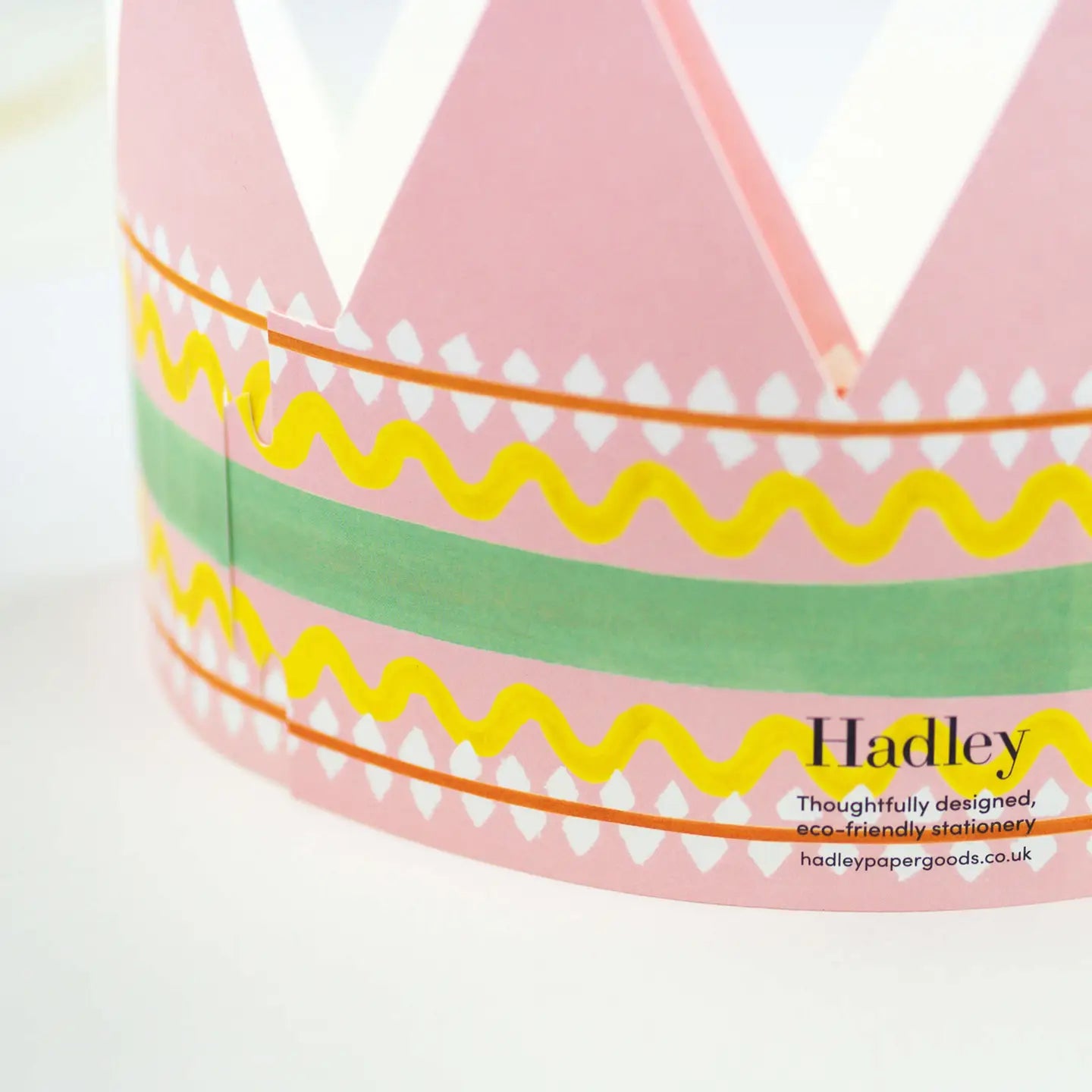 Birthday queen party hat card