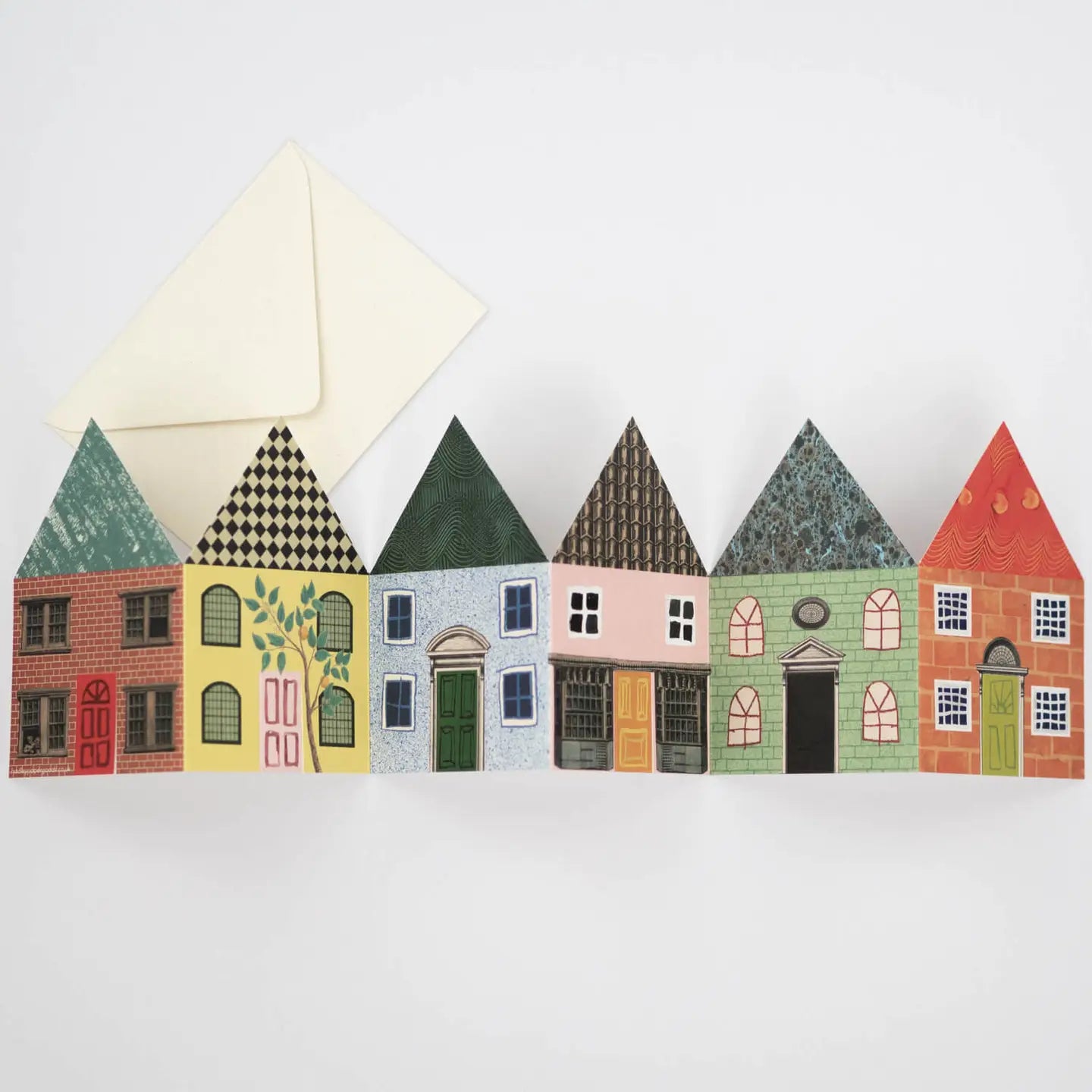 House concertina card