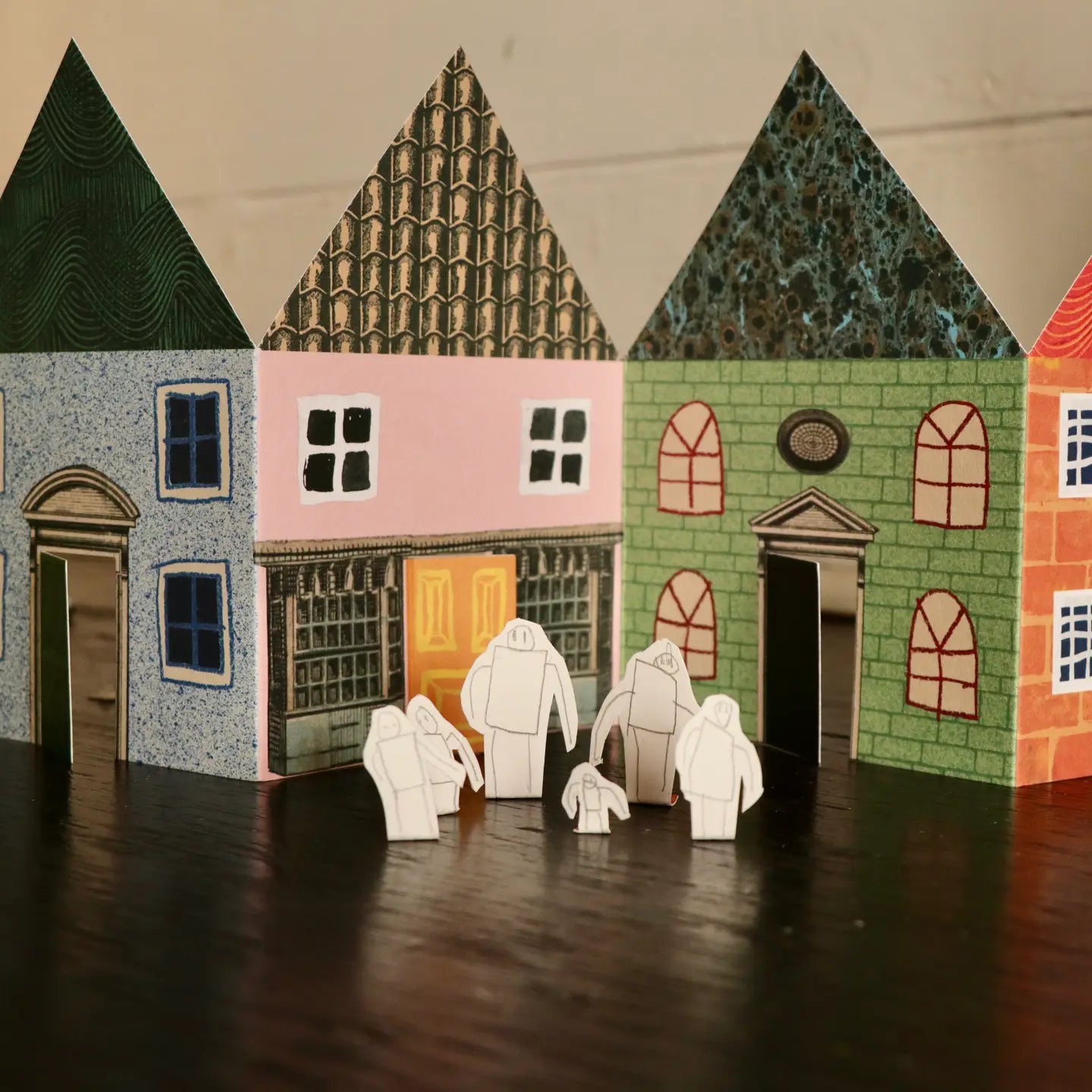 House concertina card