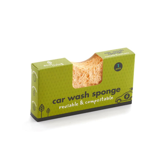 Large compostable sponge - car