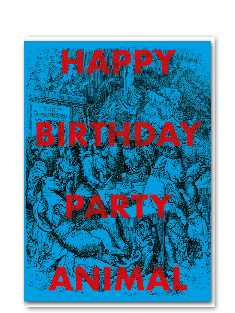Party animal card