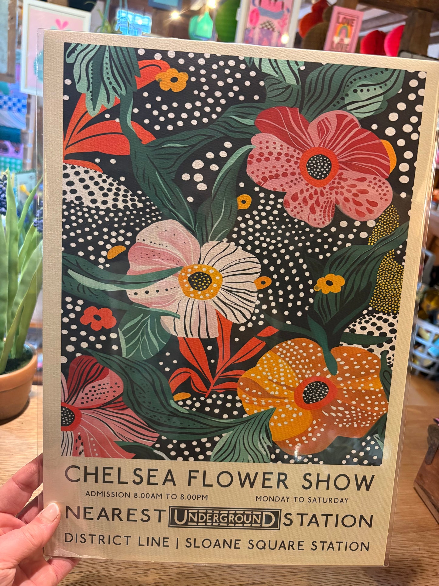 Chelsea Flower Show botanical A3 print