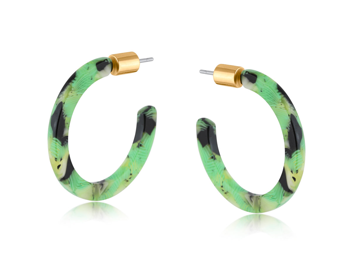 Resin hoops - Ilona
