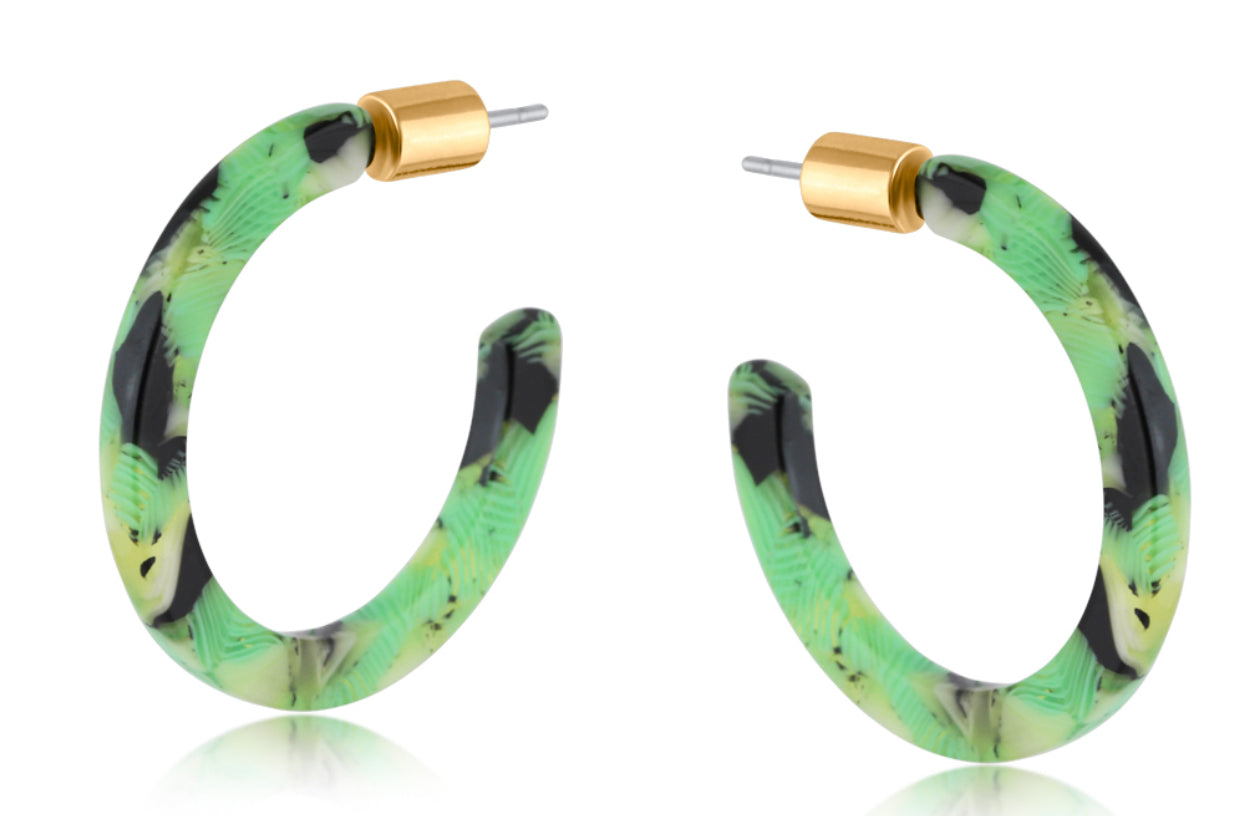 Resin hoops - Ilona