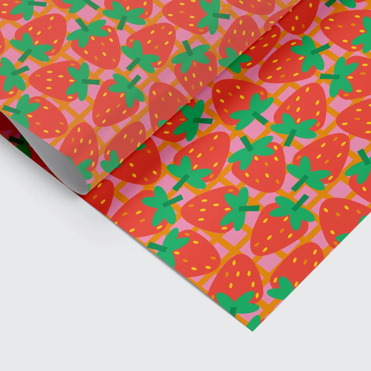 Strawberry gift wrap