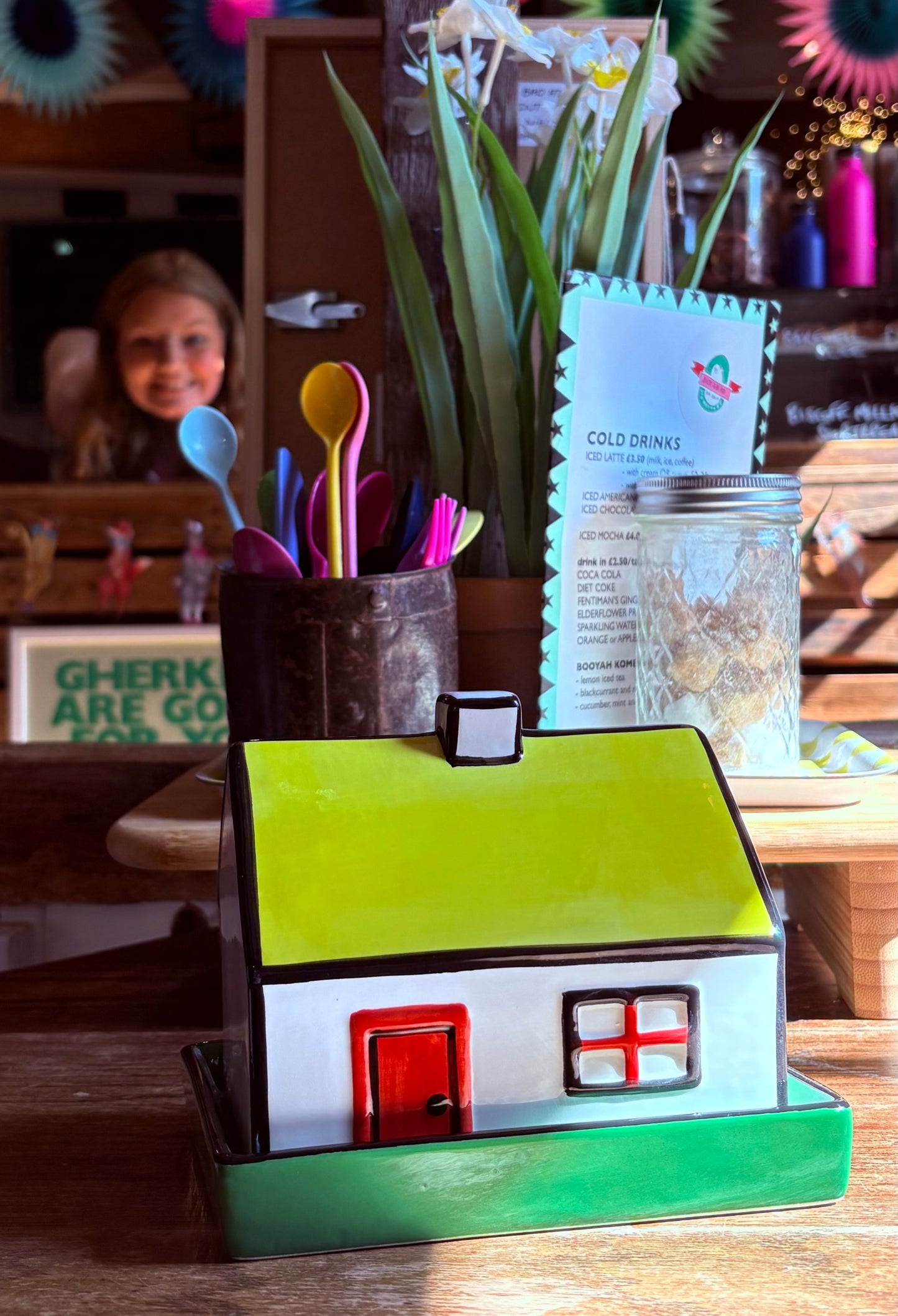 House butter dish