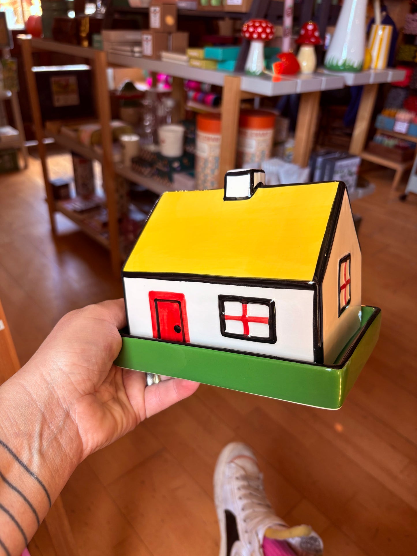 House butter dish