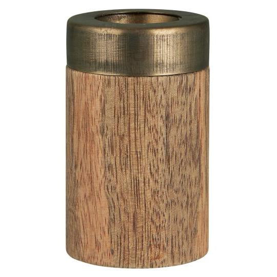 Wooden candle sharpener