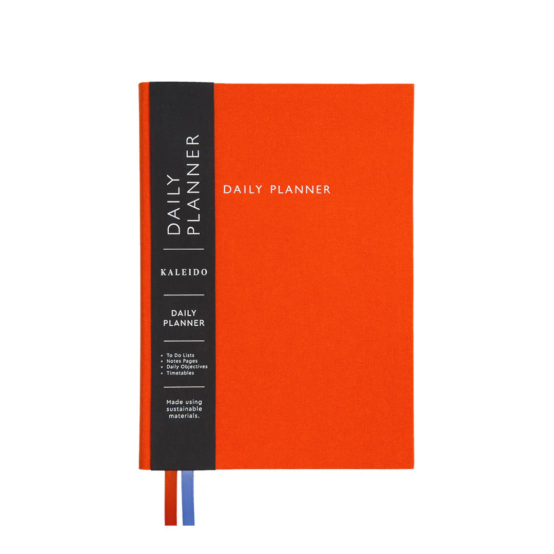 A5 fabric daily planner