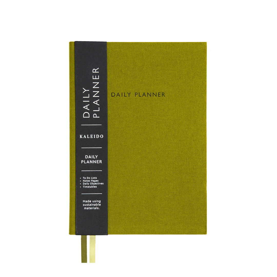 A5 fabric daily planner